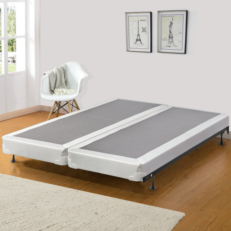 White Noise Galeton Wood Box Spring Wayfair